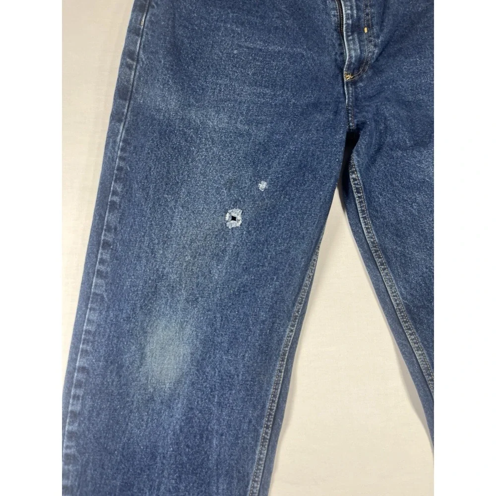 Miller Men's Jeans 38x34 Blue Denim Classic Fit Straight Leg